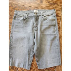 MOTHER Gray Jean Shorts Casual Wear